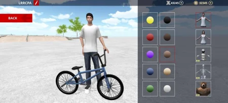 BMX Space - Customization