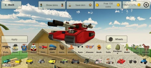 Chicken Gun - Unlocked cars