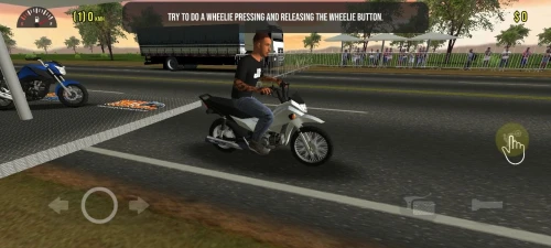 Moto Wheelie 3D - Screenshot #1