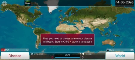 Plague Inc - Map