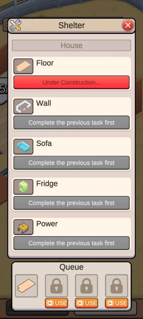 Shelter Survival - Upgrades for Shelter