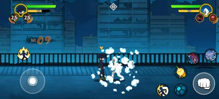 Stickman Cursed Fight 3v3 - gameplay