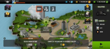 Traffic Rider - Map