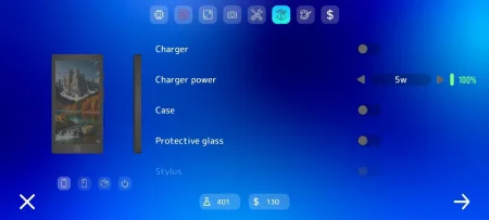 Mobiles Tycoon - New device