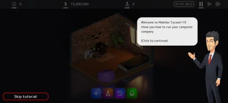 Mobiles Tycoon - Tutorial