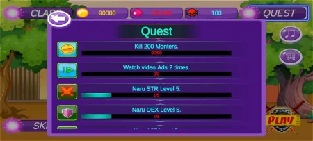Stickman Ninja 2 - Quests